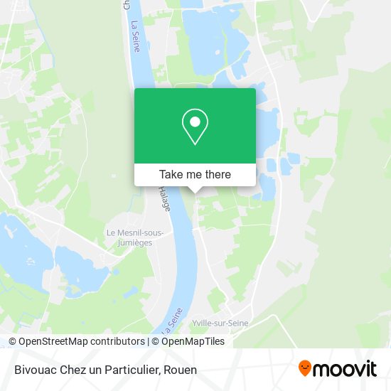 Bivouac Chez un Particulier map