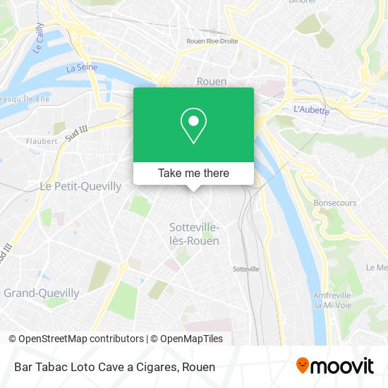 Bar Tabac Loto Cave a Cigares map