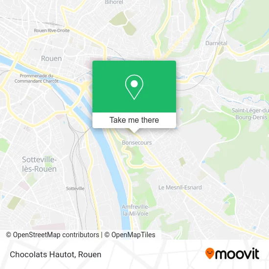 Chocolats Hautot map