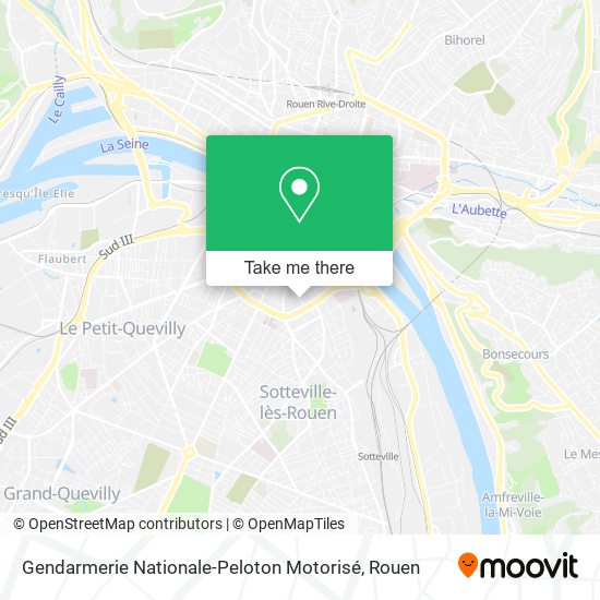 Gendarmerie Nationale-Peloton Motorisé map