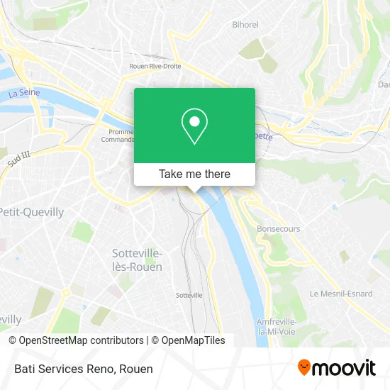 Bati Services Reno map