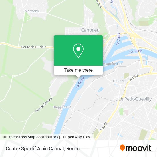 Centre Sportif Alain Calmat map
