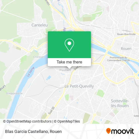 Blas Garcia Castellano map