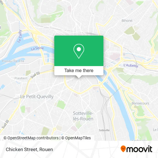 Chicken Street map