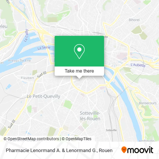 Pharmacie Lenormand A. & Lenormand G. map