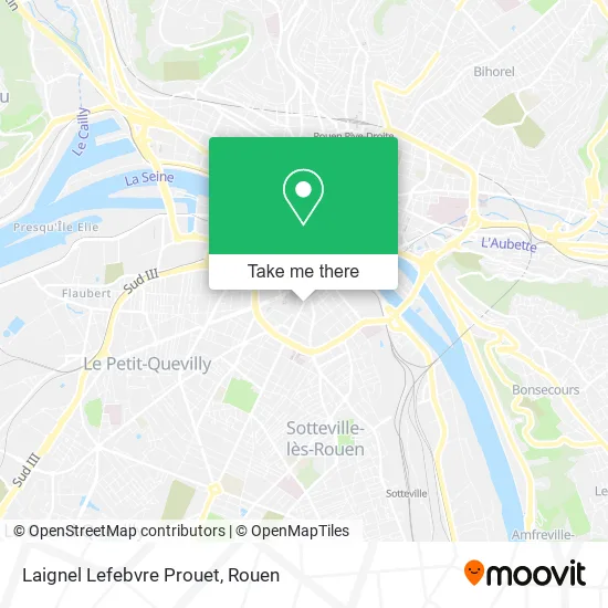 Laignel Lefebvre Prouet map