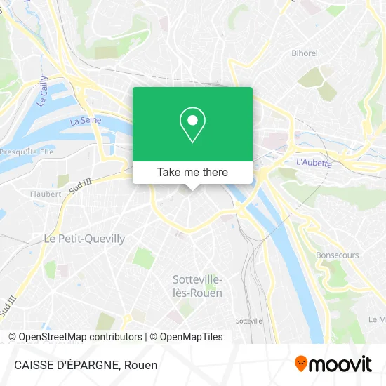 CAISSE D'ÉPARGNE map