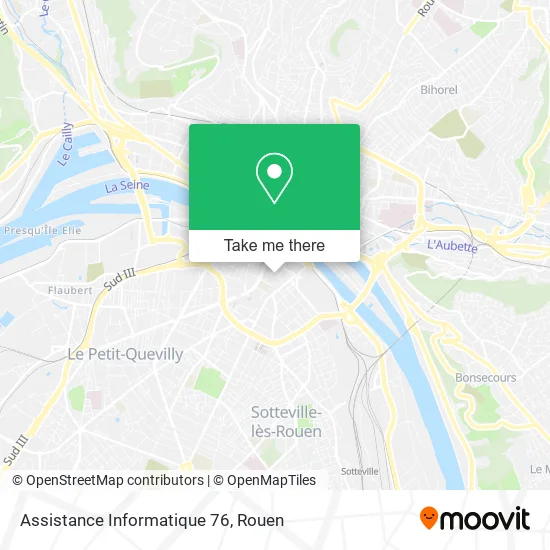 Assistance Informatique 76 map
