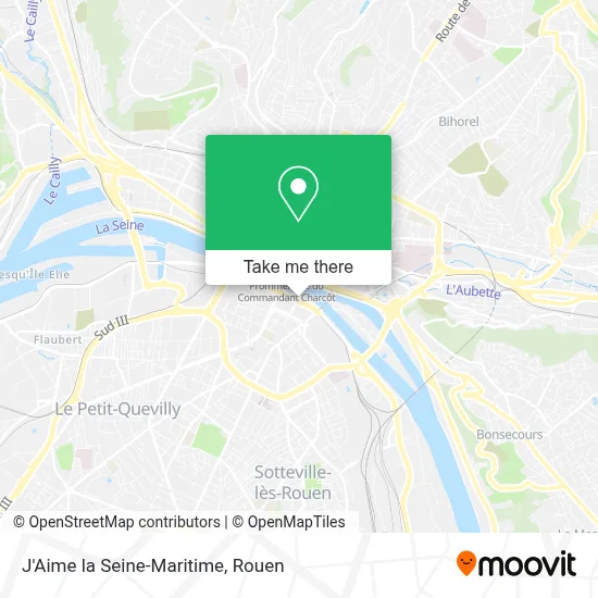 J'Aime la Seine-Maritime map
