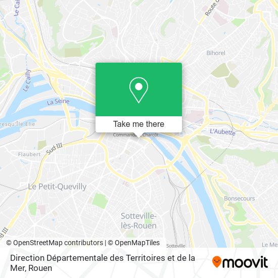 Direction Départementale des Territoires et de la Mer map