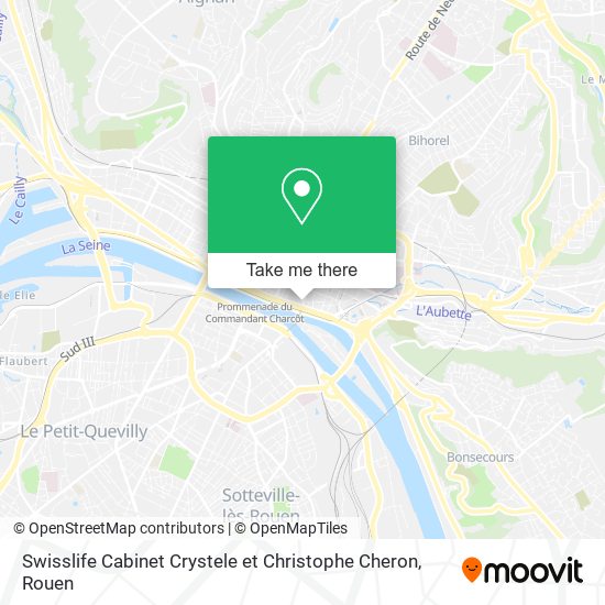 Swisslife Cabinet Crystele et Christophe Cheron map