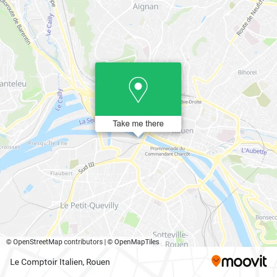 Le Comptoir Italien map