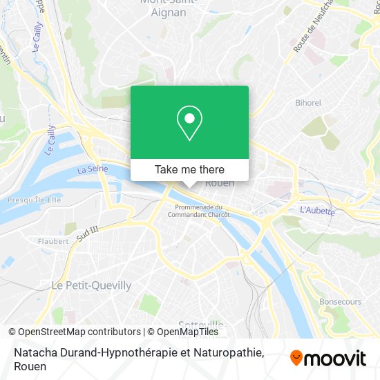 Natacha Durand-Hypnothérapie et Naturopathie map