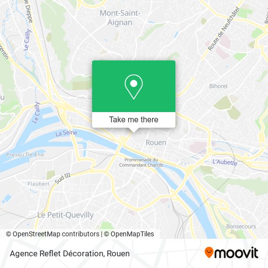 Agence Reflet Décoration map