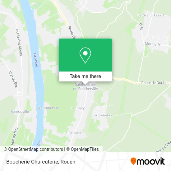 Boucherie Charcuterie map