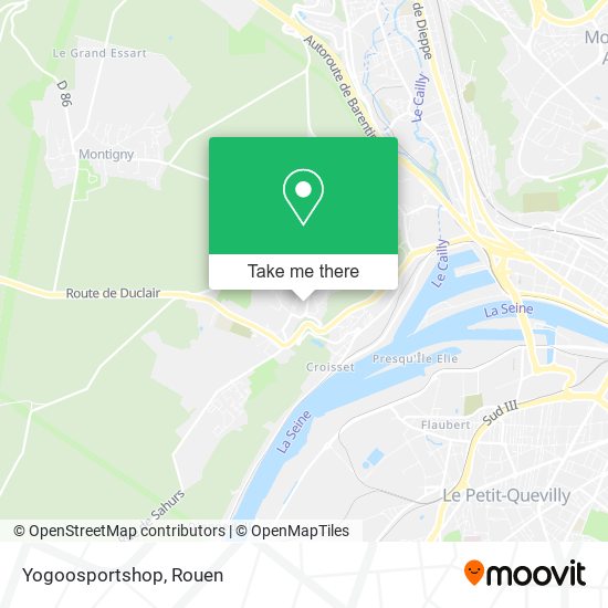 Yogoosportshop map