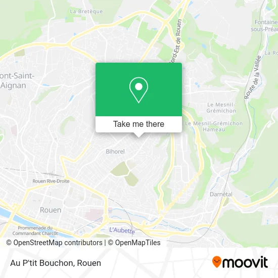 Au P'tit Bouchon map