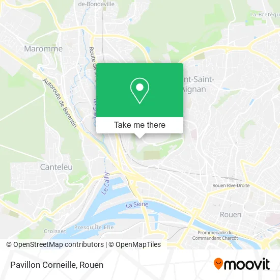 Pavillon Corneille map