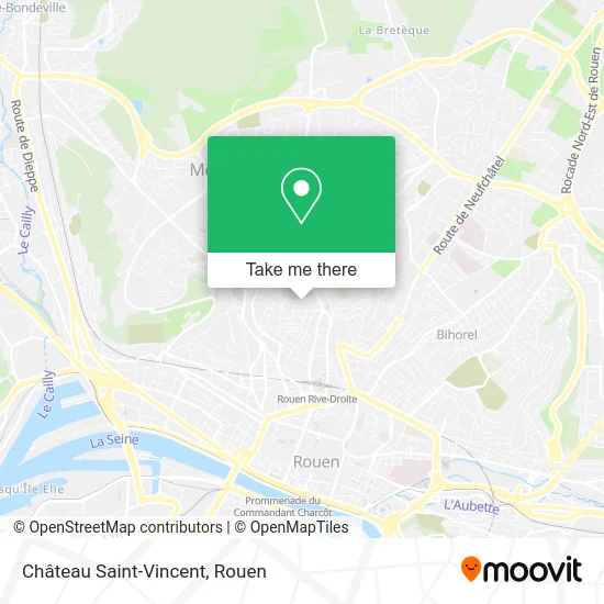Château Saint-Vincent map