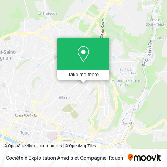 Société d'Exploitation Amidis et Compagnie map