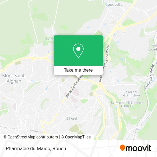 Pharmacie du Maïdo map