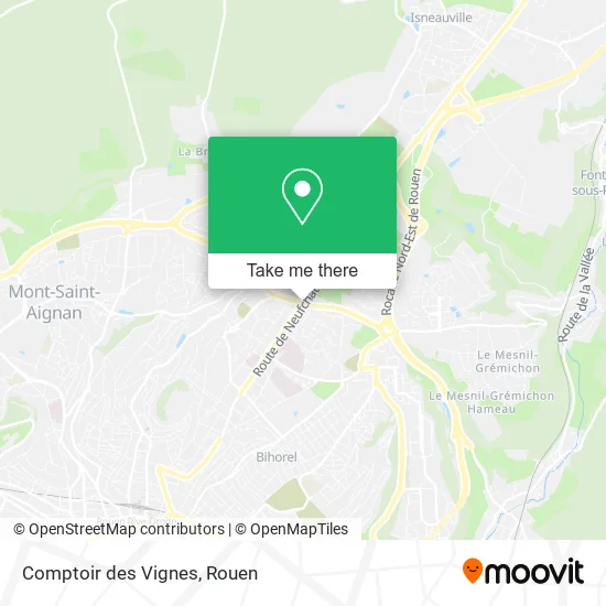 Comptoir des Vignes map