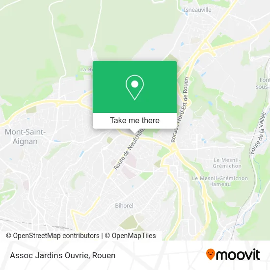 Assoc Jardins Ouvrie map