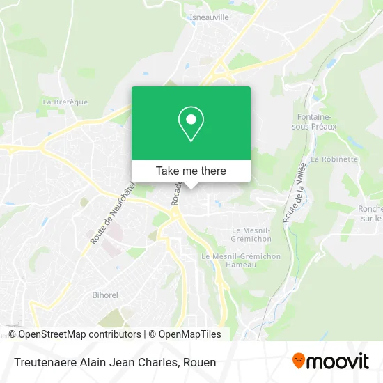 Treutenaere Alain Jean Charles map