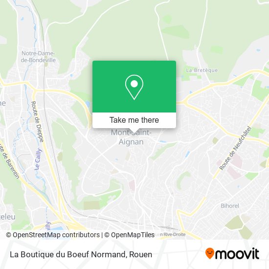 La Boutique du Boeuf Normand map