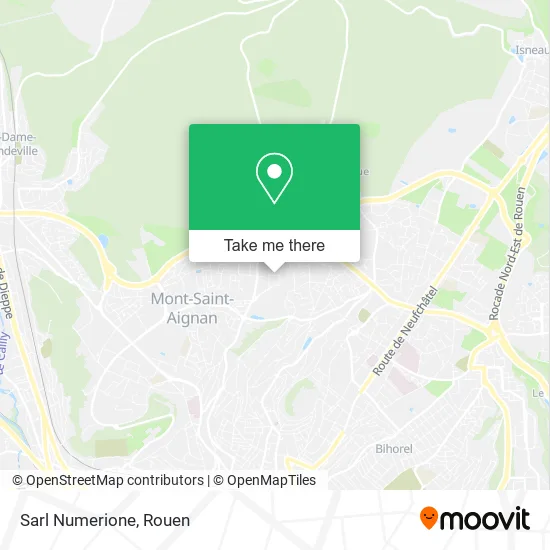 Sarl Numerione map