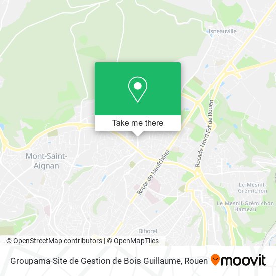 Groupama-Site de Gestion de Bois Guillaume map
