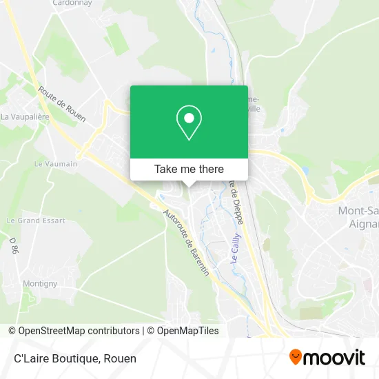 C'Laire Boutique map