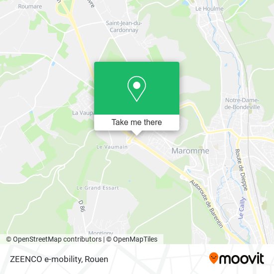 ZEENCO e-mobility map