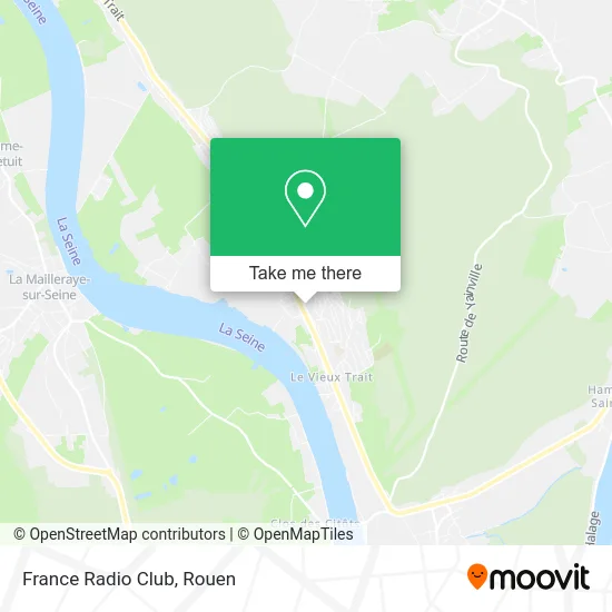 France Radio Club map