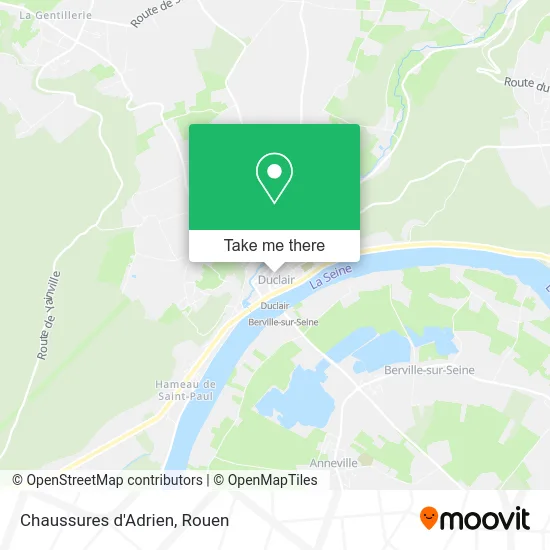 Chaussures d'Adrien map