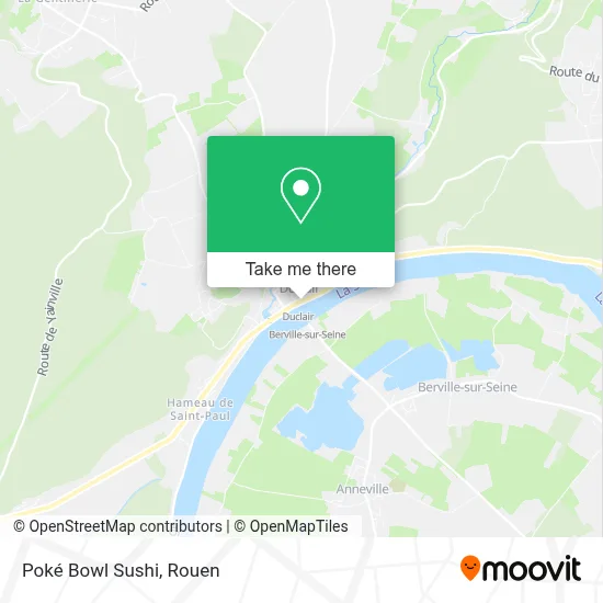 Poké Bowl Sushi map