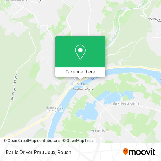 Bar le Driver Pmu Jeux map