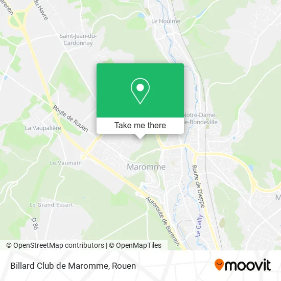 Billard Club de Maromme map