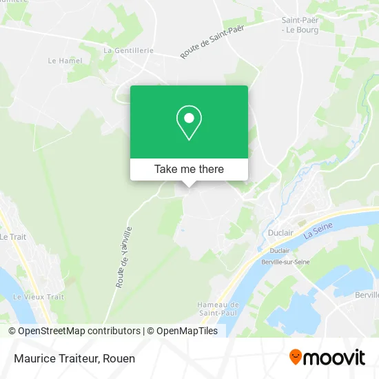 Maurice Traiteur map