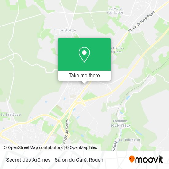 Secret des Arômes - Salon du Café map