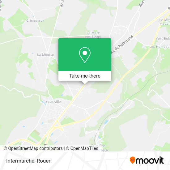 Intermarché map