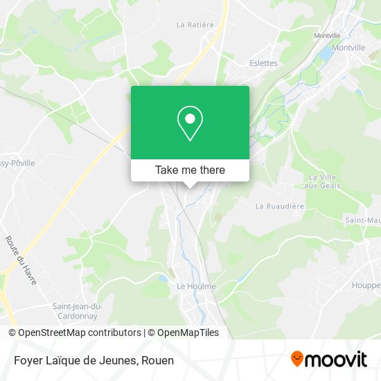 Foyer Laïque de Jeunes map