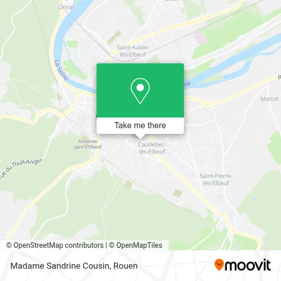 Madame Sandrine Cousin map