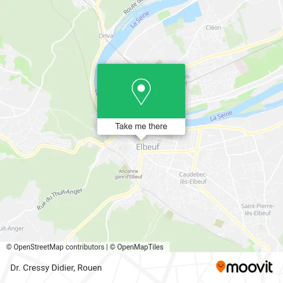 Dr. Cressy Didier map