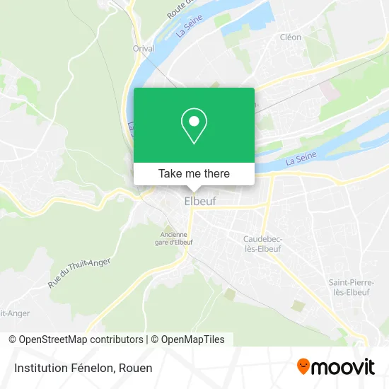 Institution Fénelon map