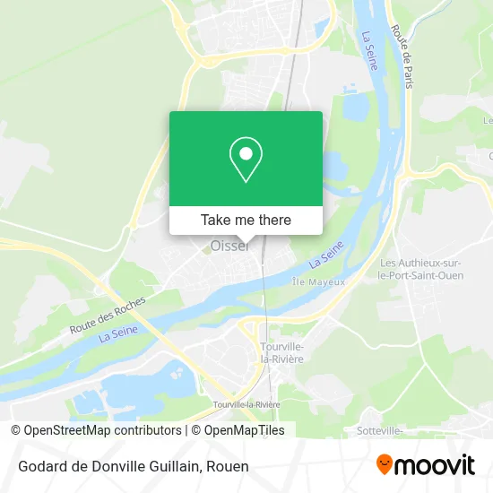 Godard de Donville Guillain map