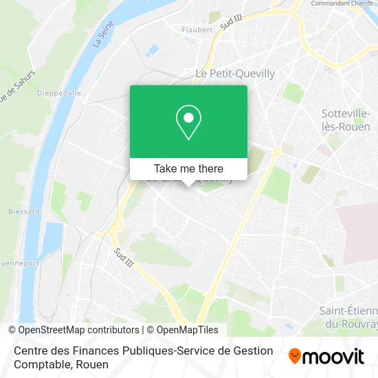 Centre des Finances Publiques-Service de Gestion Comptable map