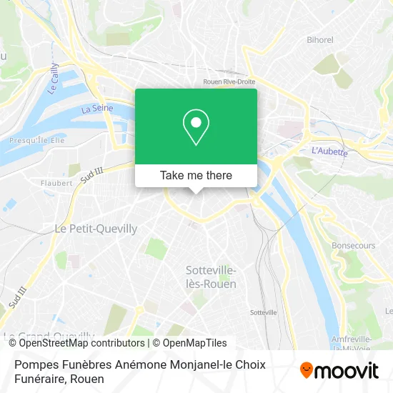 Pompes Funèbres Anémone Monjanel-le Choix Funéraire map