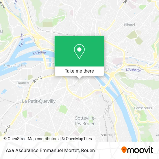 Axa Assurance Emmanuel Mortet map