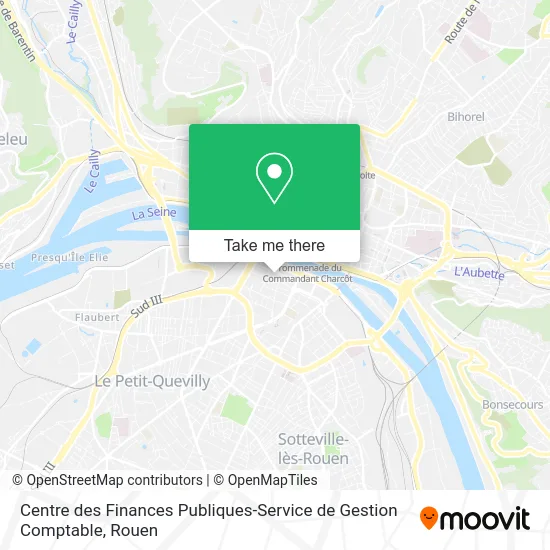 Centre des Finances Publiques-Service de Gestion Comptable map